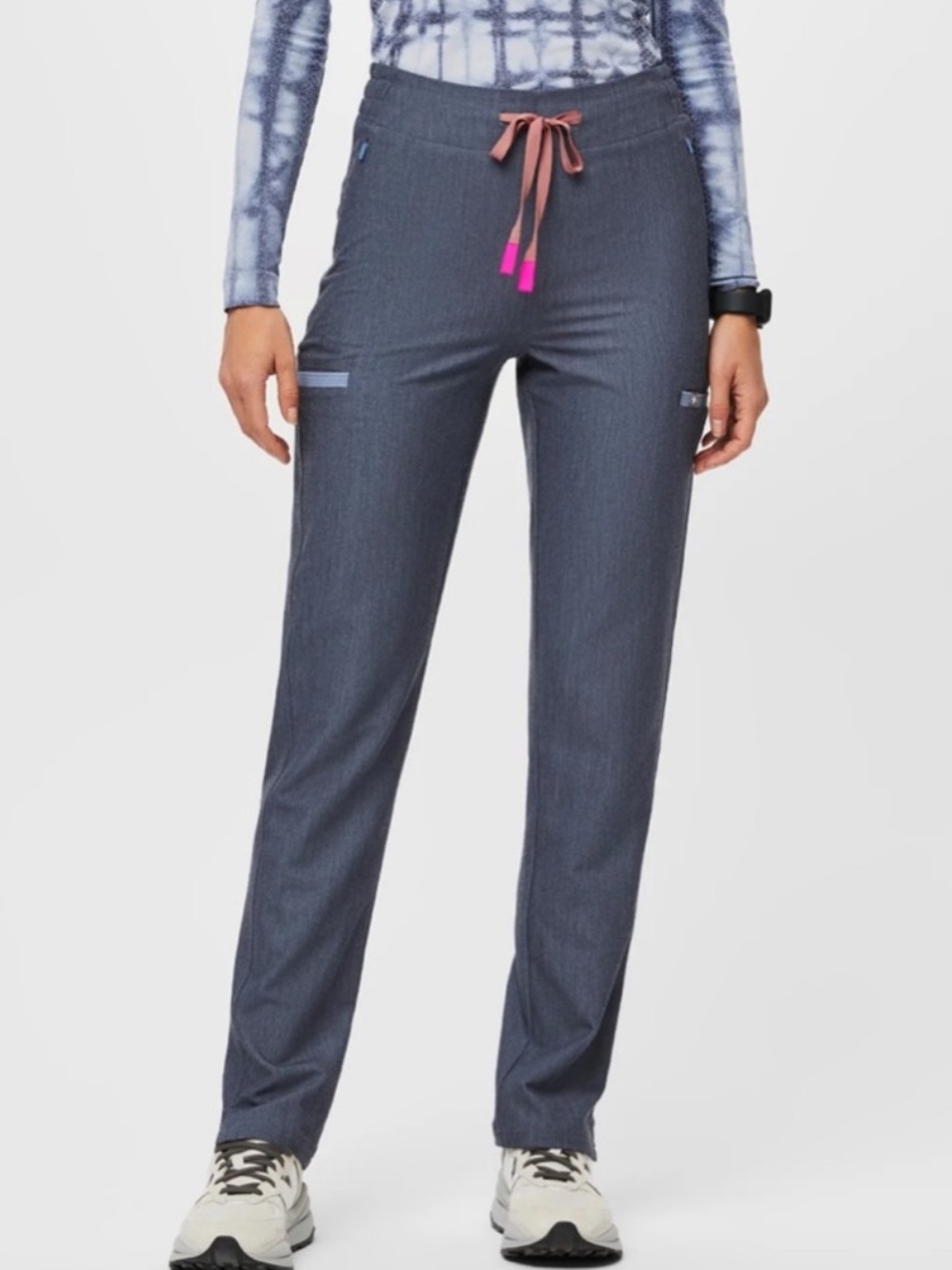 Figs Limited Edition Evans Chambray Scrub Pants